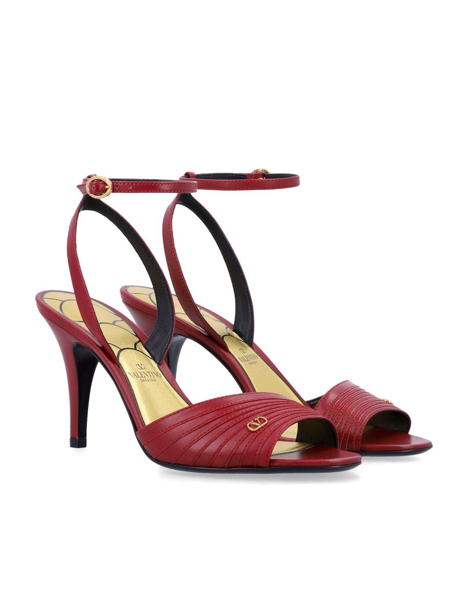 Valentino Garavani Ladycrush Ziegenledersandale