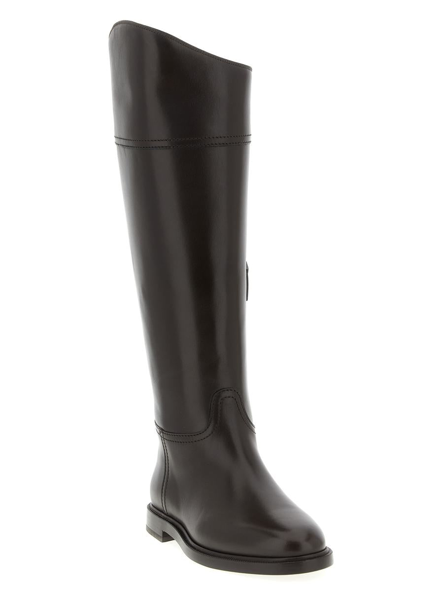 Brunello Cucinelli Lederstiefel Monile