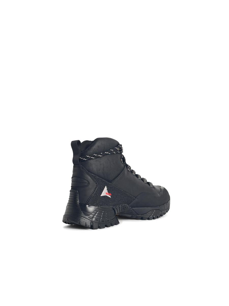 Roa „Andreas“ schwarze Lederstiefel