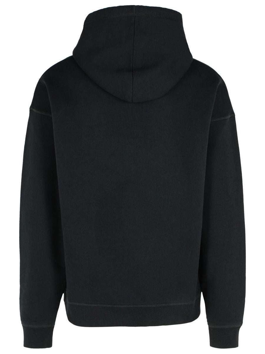 DSQUARED2 Schwarzes Baumwoll-Sweatshirt