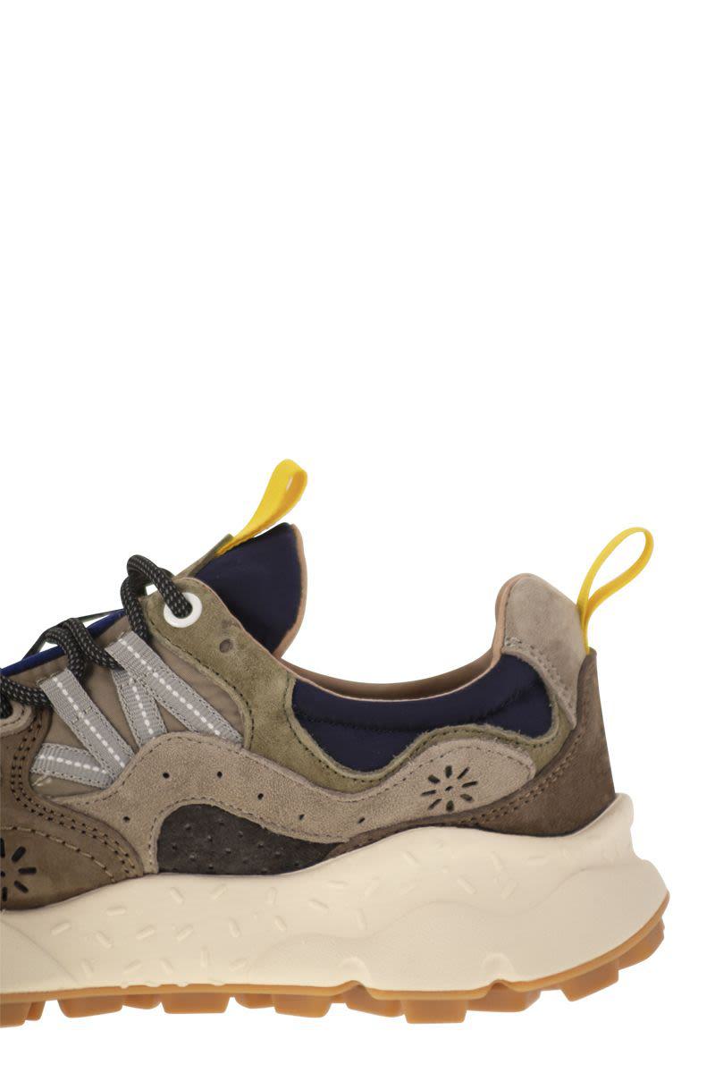 Flower Mountain Yamano 3 - Sneakers aus Wildleder und Funktionsgewebe