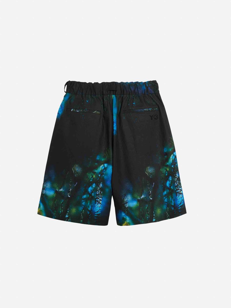 Y-3 Adidas Aop Ripstop Bermudashorts