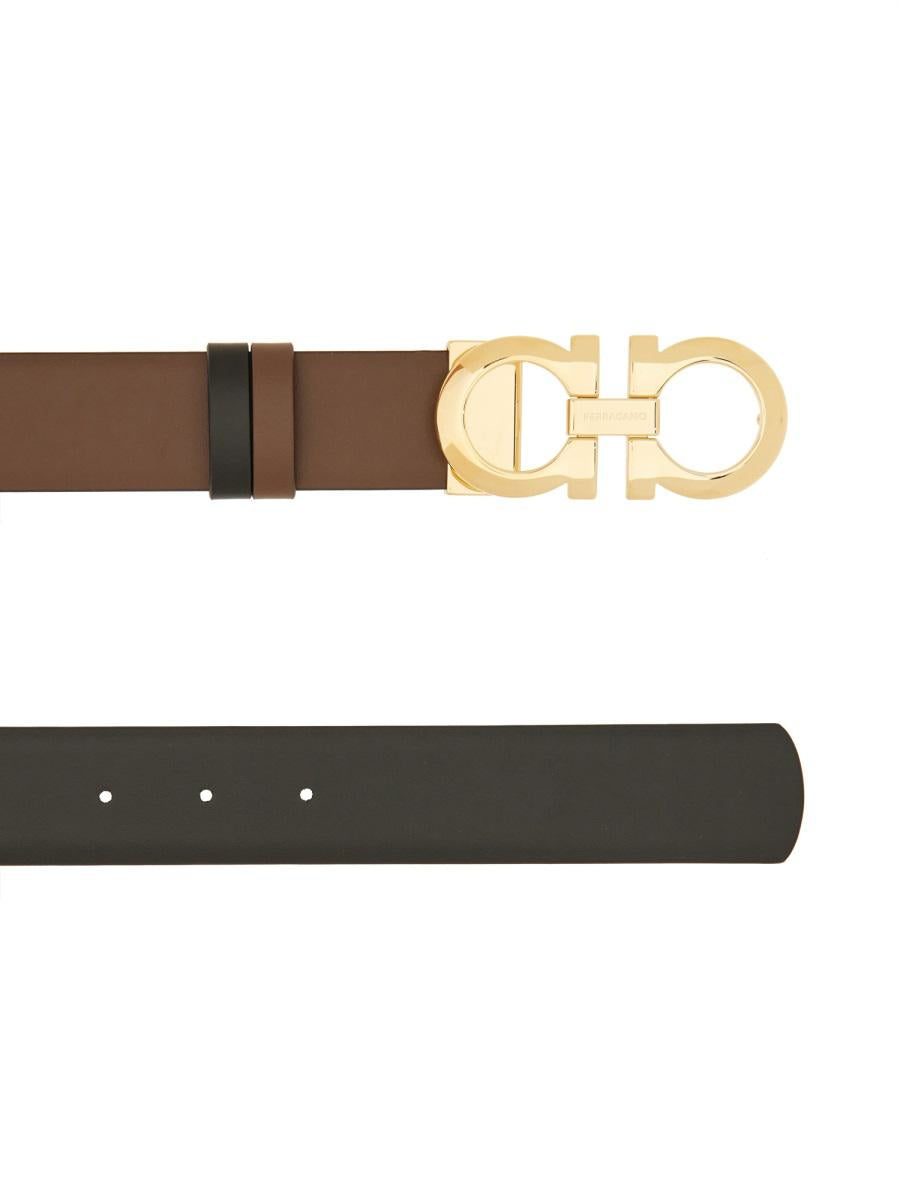 Salvatore Ferragamo Dpp – Wendbarer „Hooks“-Gürtel
