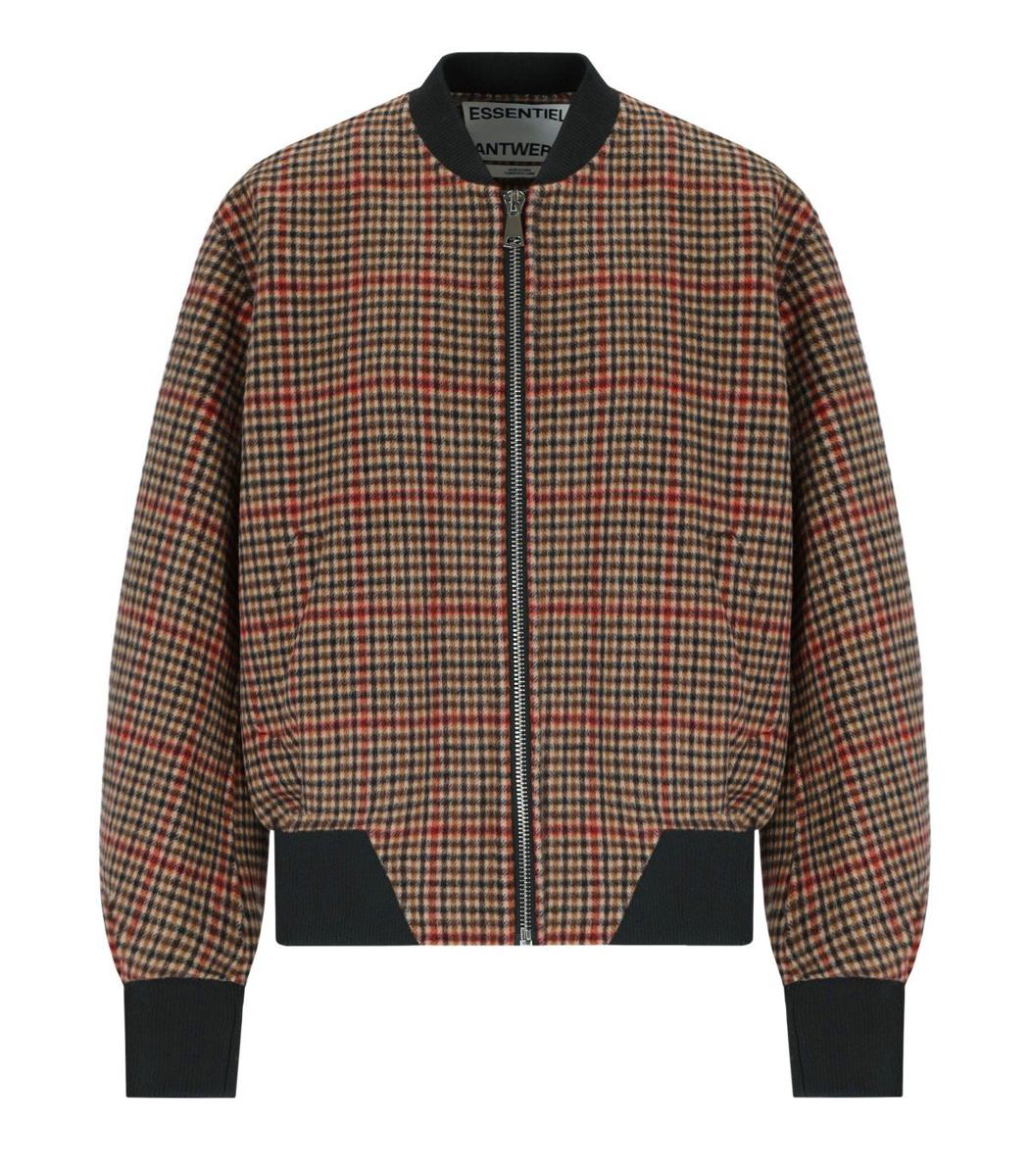 Essentiel Antwerp Antwerpiti Braune Bomberjacke