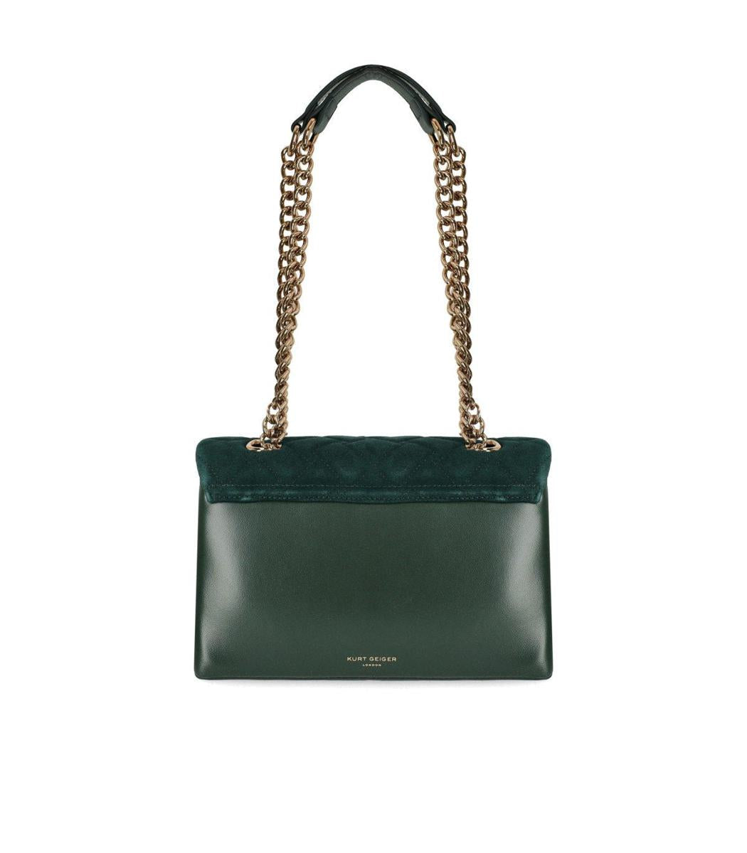 Kurt Geiger London – Kensington – Große, grüne Umhängetasche