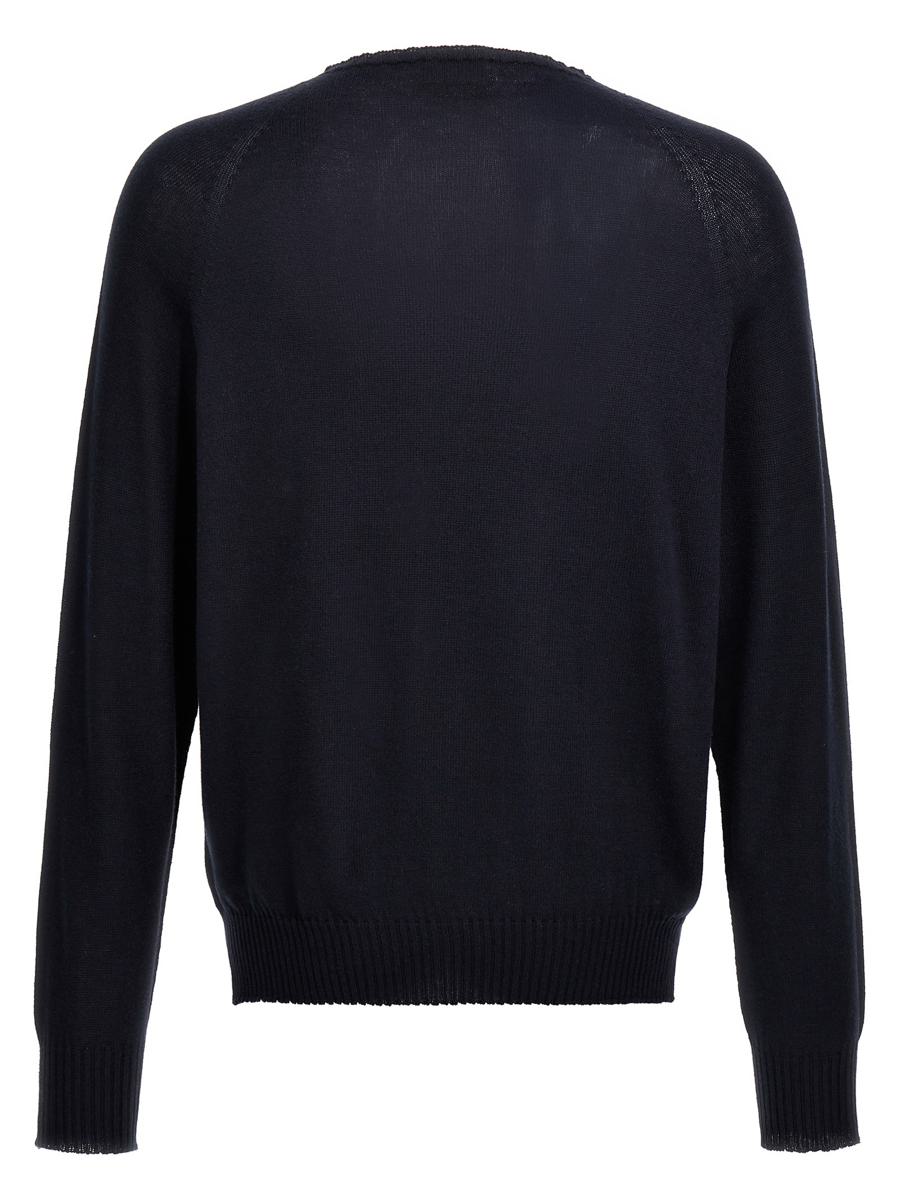 Ma'Ry'Ya Pullover mit Rundhalsausschnitt