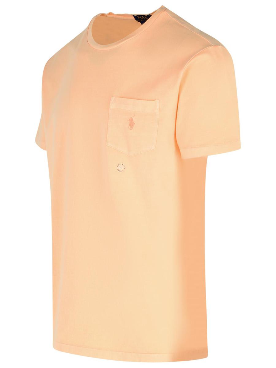 Polo Ralph Lauren – Orangefarbenes Baumwoll-T-Shirt