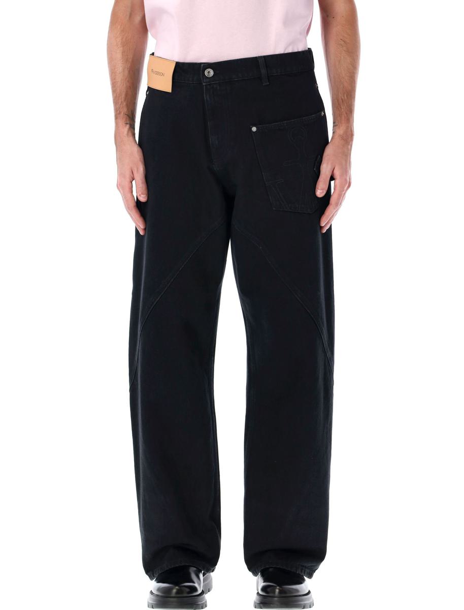JW Anderson – Workwear-Jeanshose aus verdrehter Baumwolle