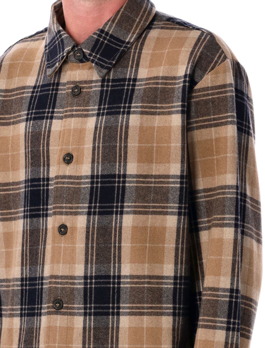APC Bobby Tartan-Woll-Überhemd