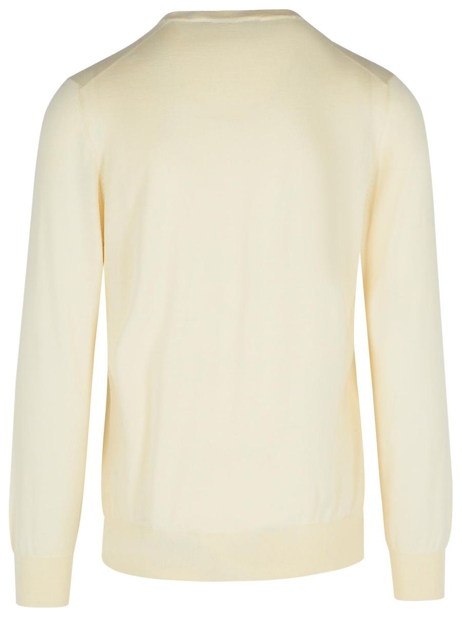Gran Sasso Cremefarbener Pullover aus Kaschmirmischung