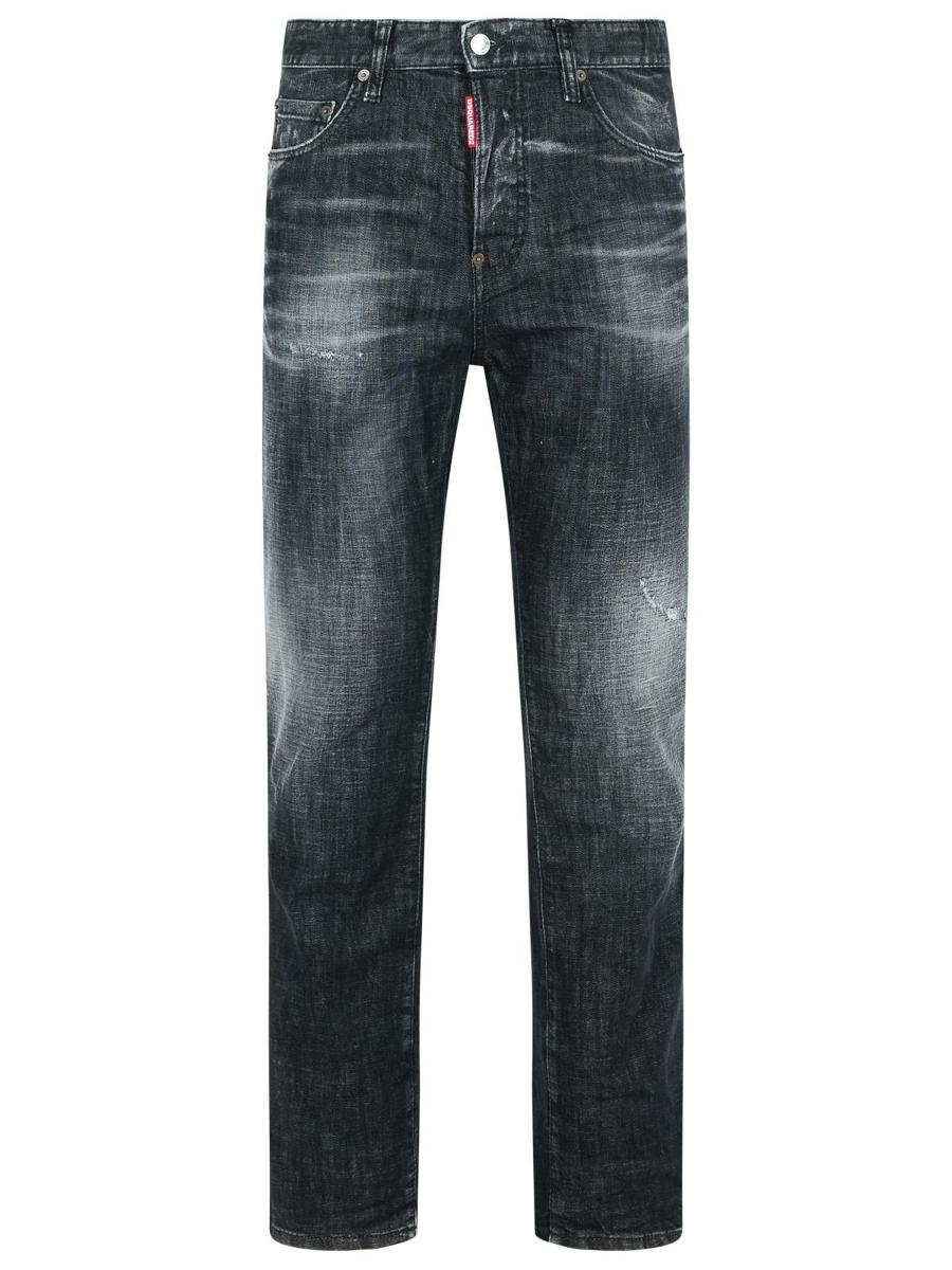 DSQUARED2 „642“ Schwarze Baumwolljeans