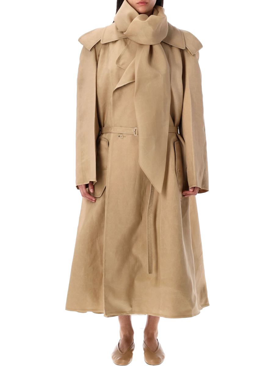 Carven Schal-Trenchcoat