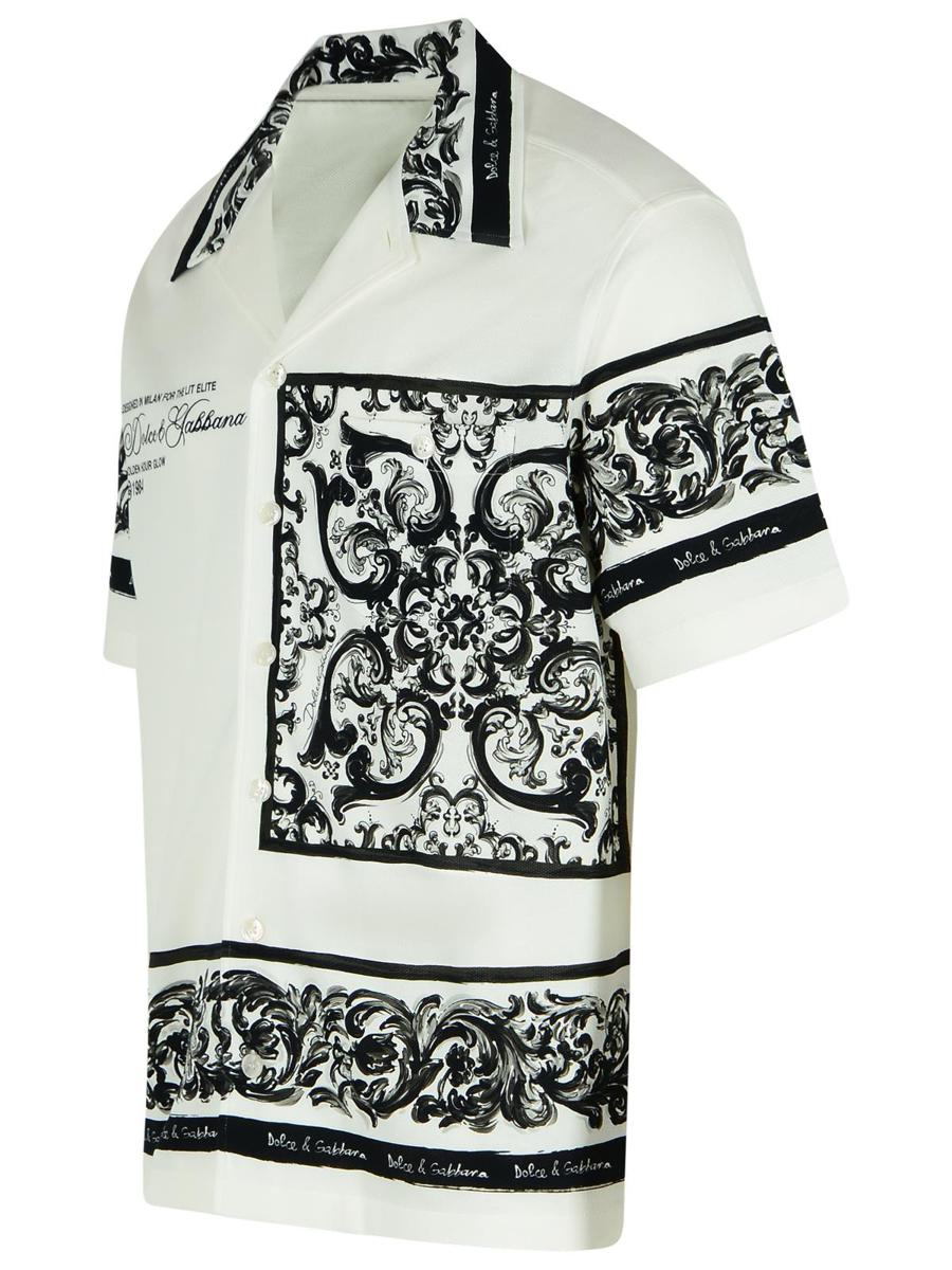 Weißes Baumwollhemd von Dolce & Gabbana