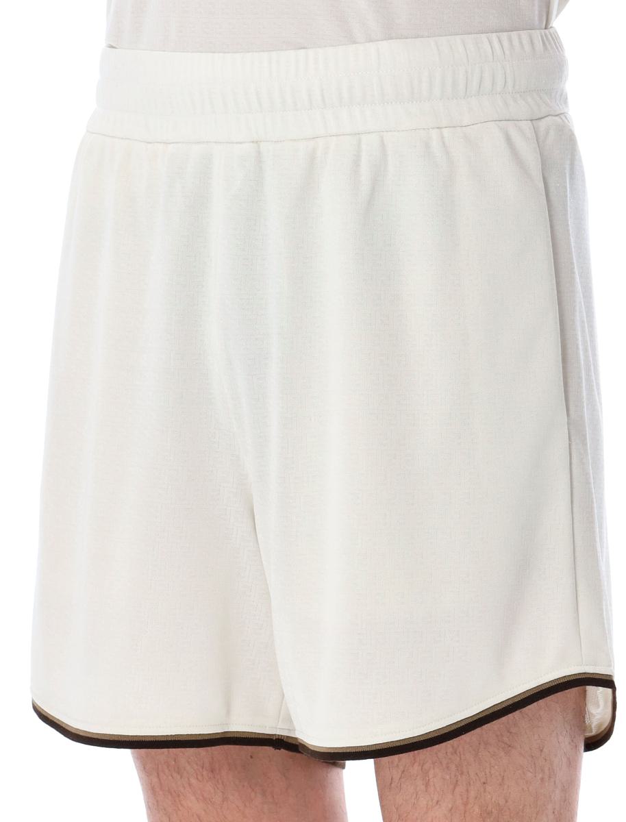 Fendi Jacquard-Fußballshorts