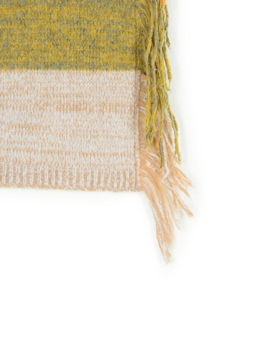 Mehrfarbiger Schal aus Wollmischung von Dries Van Noten