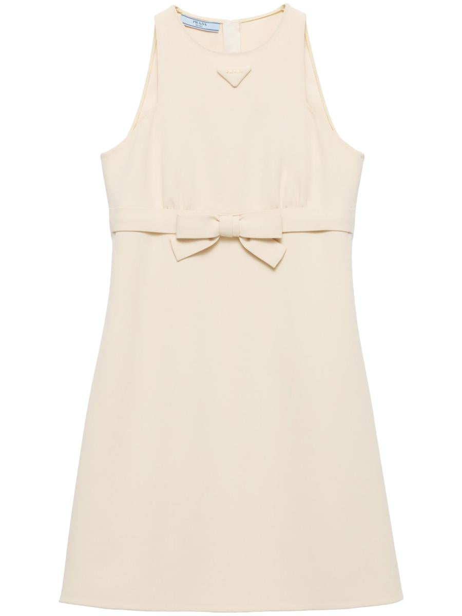 Prada – Kurzes Kleid mit Schleifendetail