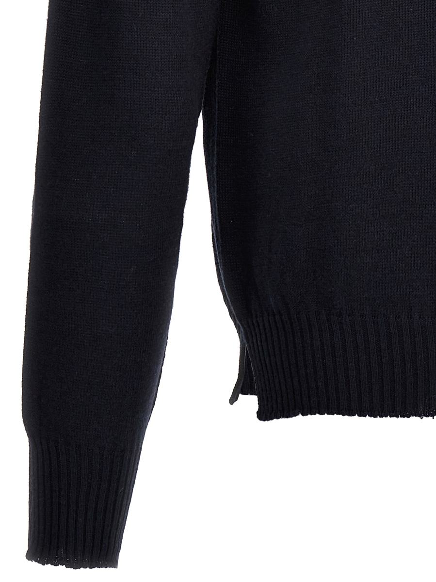 Ma'Ry'Ya Pullover mit Rundhalsausschnitt