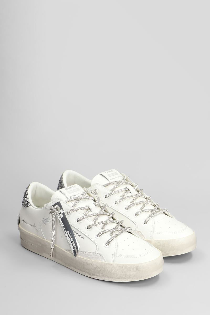 Crime London – Sk8 Deluxe – Sneaker mit Absatz