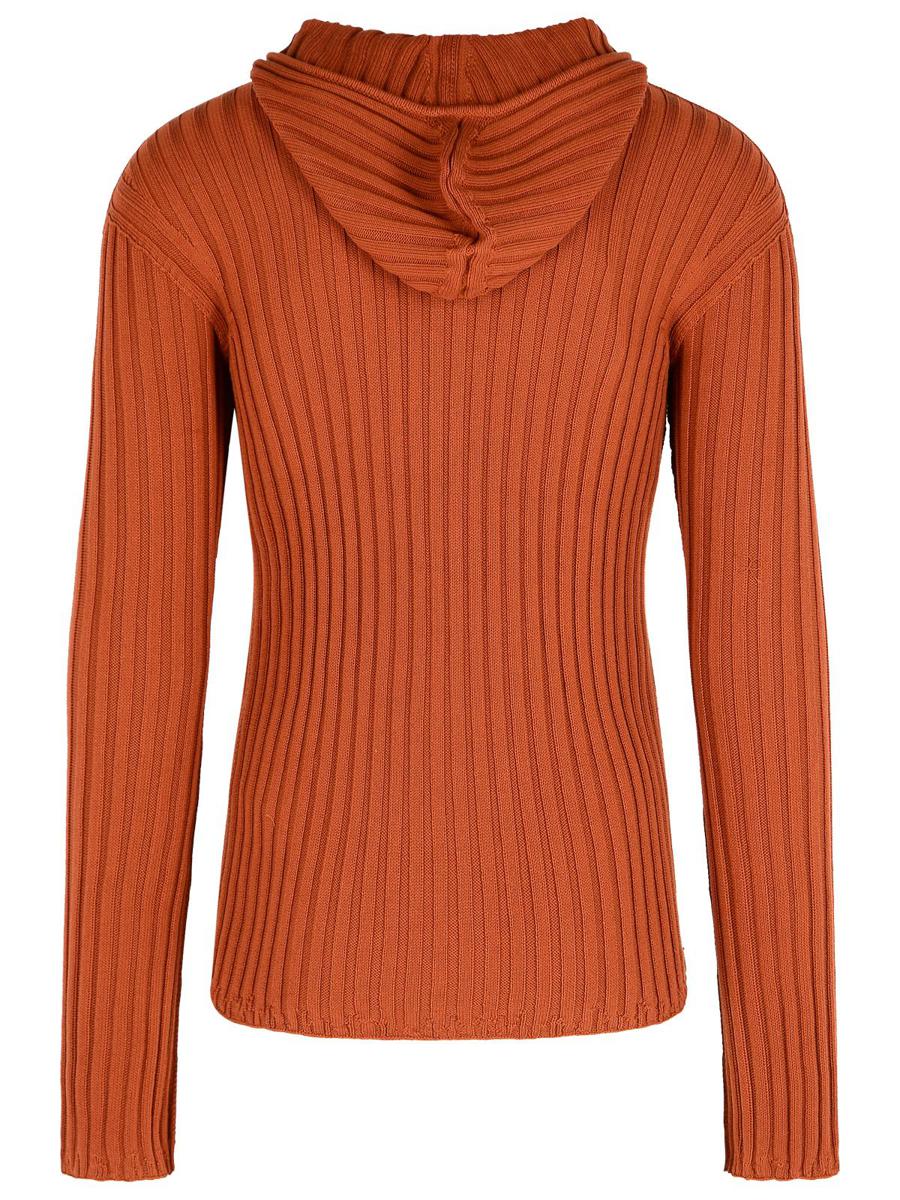 Acne Studios – Sweatshirt aus ziegelroter Baumwolle