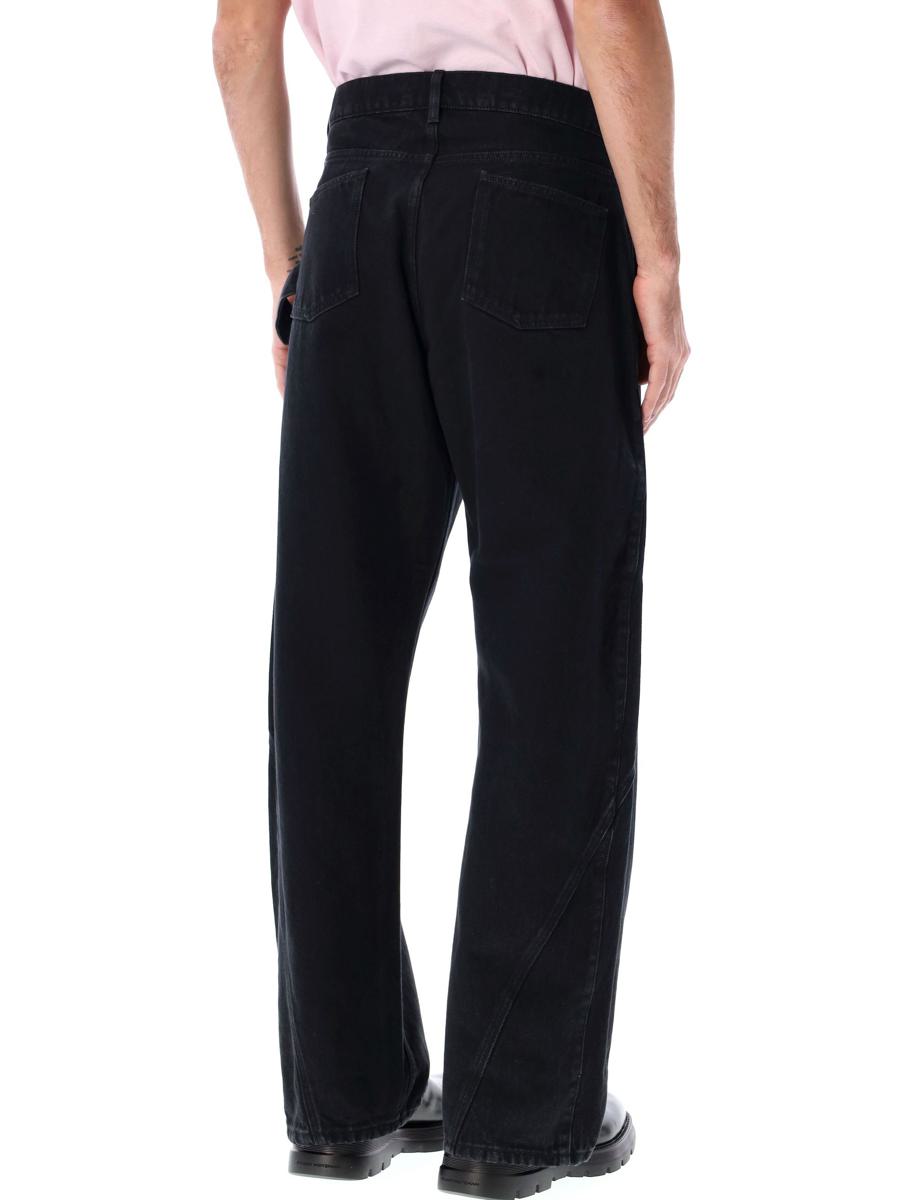 JW Anderson – Workwear-Jeanshose aus verdrehter Baumwolle