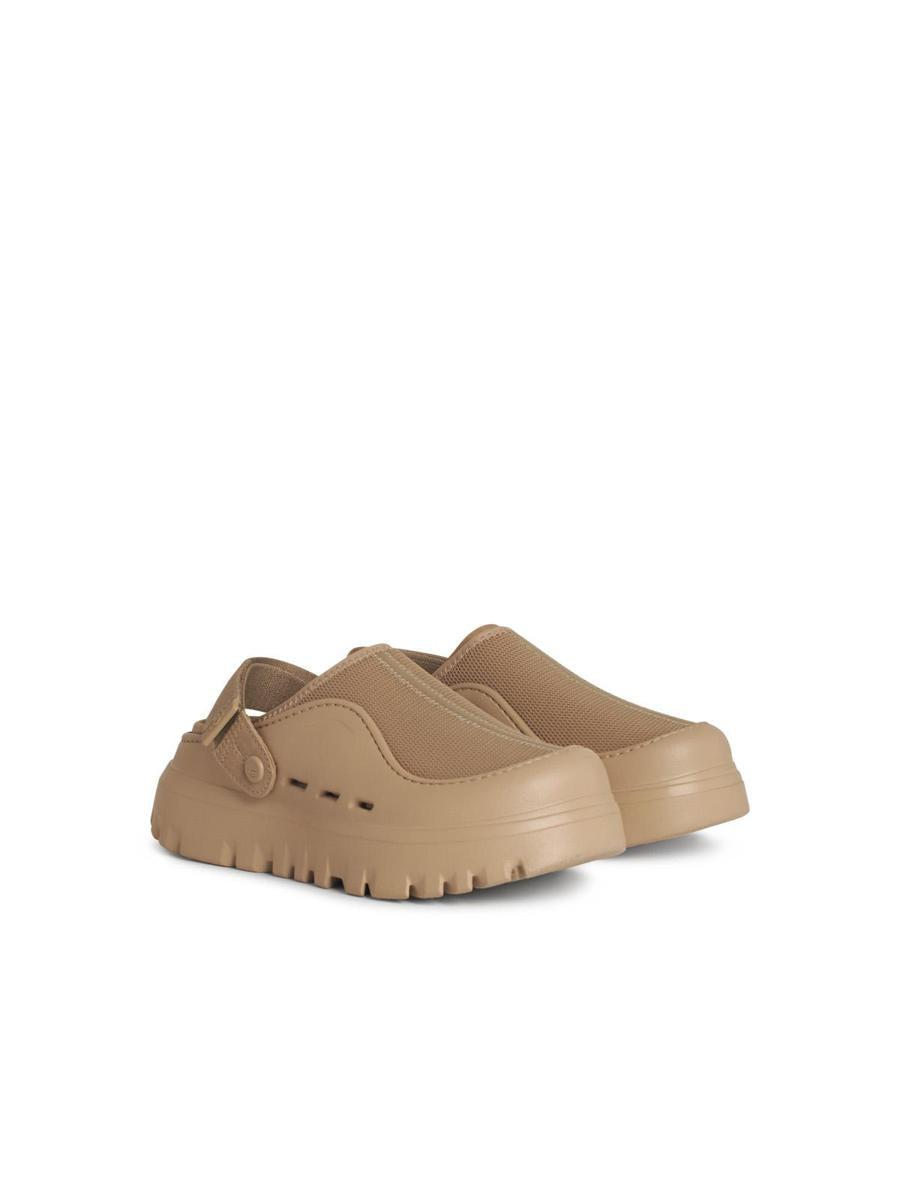 UGG – Peakmod – Hausschuhe aus beigem Netzstoff