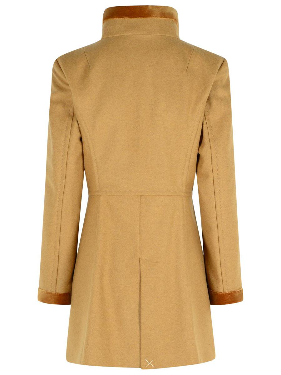 Fay Mantel aus Wollmischung in Beige