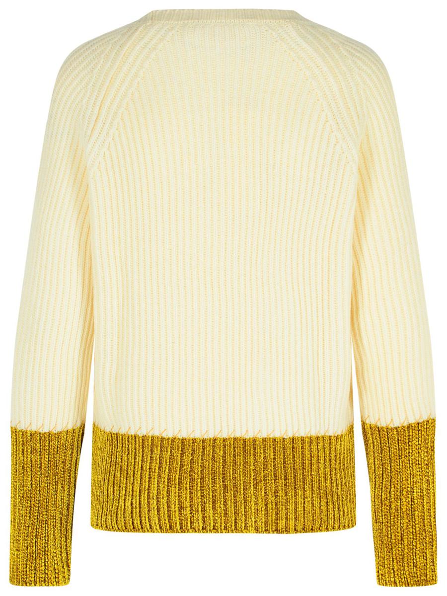 Marni Elfenbeinfarbener Pullover aus Schurwolle