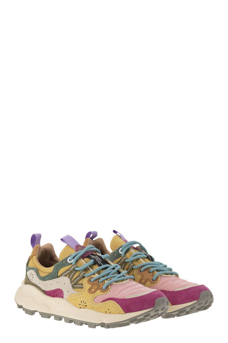Flower Mountain Yamano 3 - Sneakers aus Wildleder und Funktionsgewebe