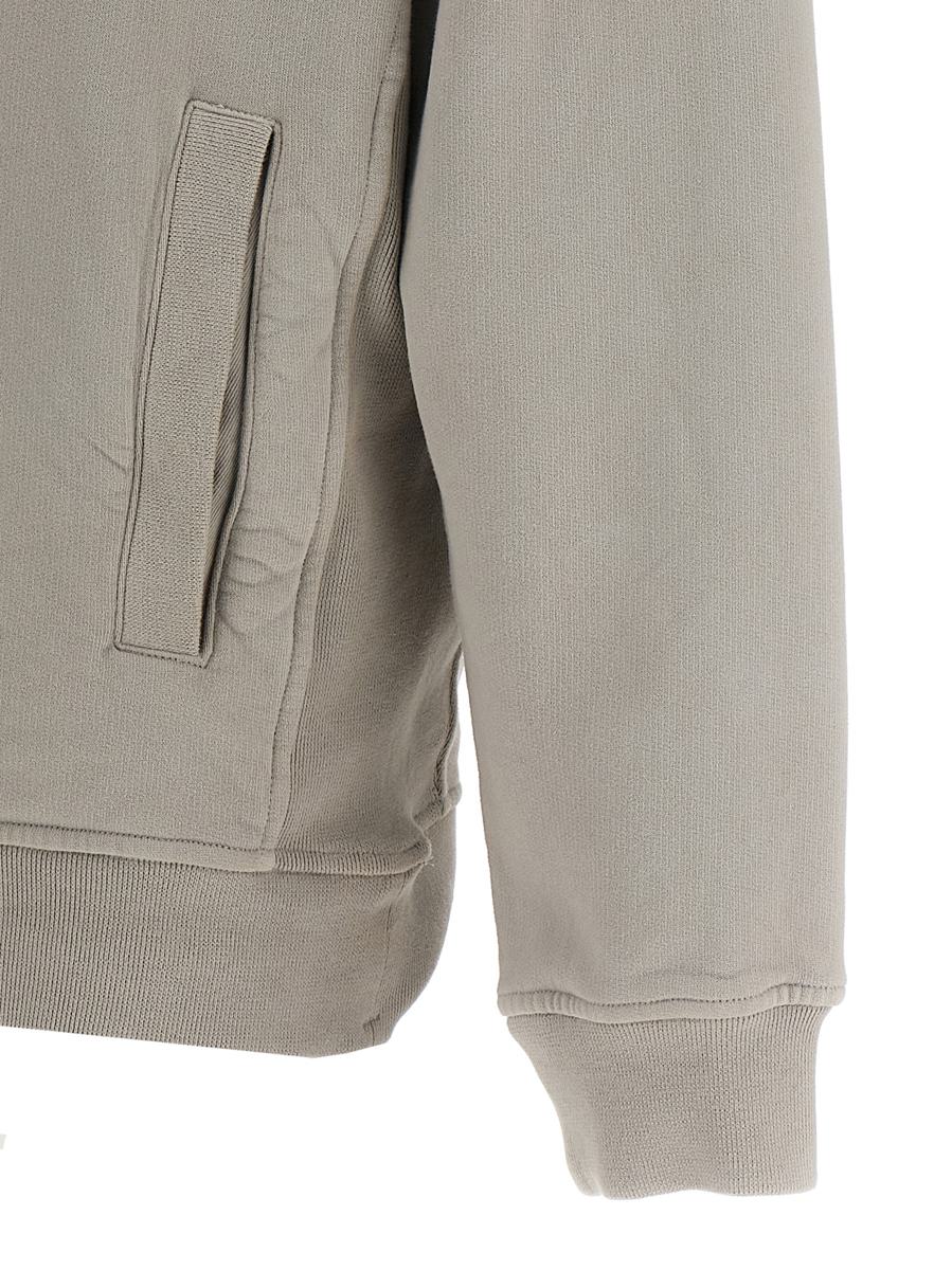 Stone Island Kapuzenpullover mit Logo-Aufnäher