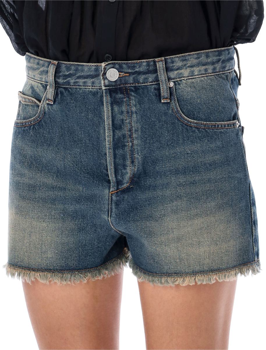 Isabel Marant Étoile Lesia Jeansshorts