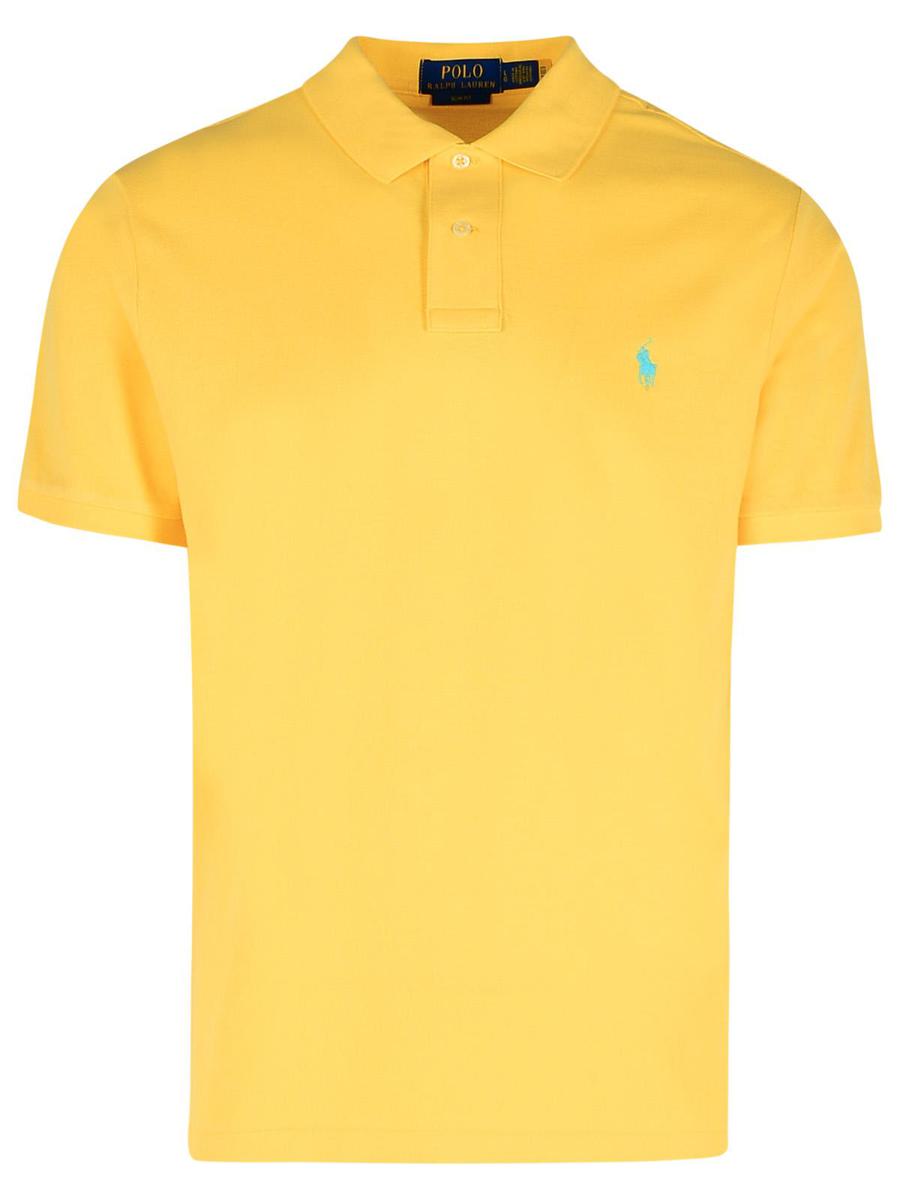 Polo Ralph Lauren – Gelbes Poloshirt aus Baumwolle