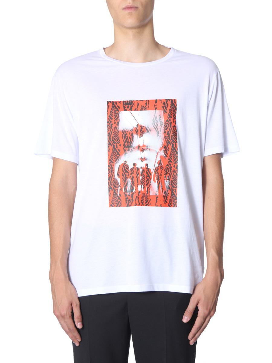 Neil Barrett "Chaotische U-Bahn" T-Shirt