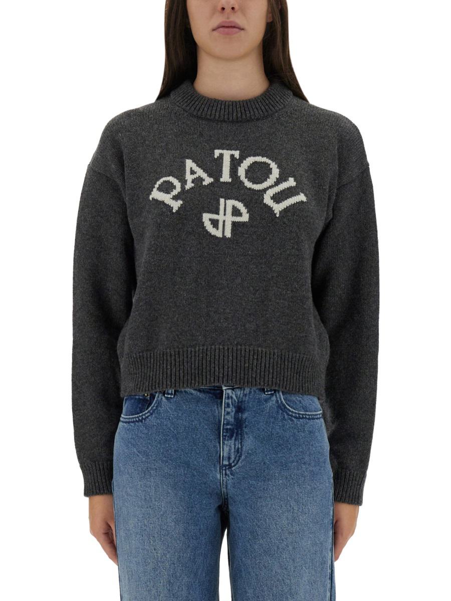 Patou-Trikot mit Logo und Monogramm „Jp“