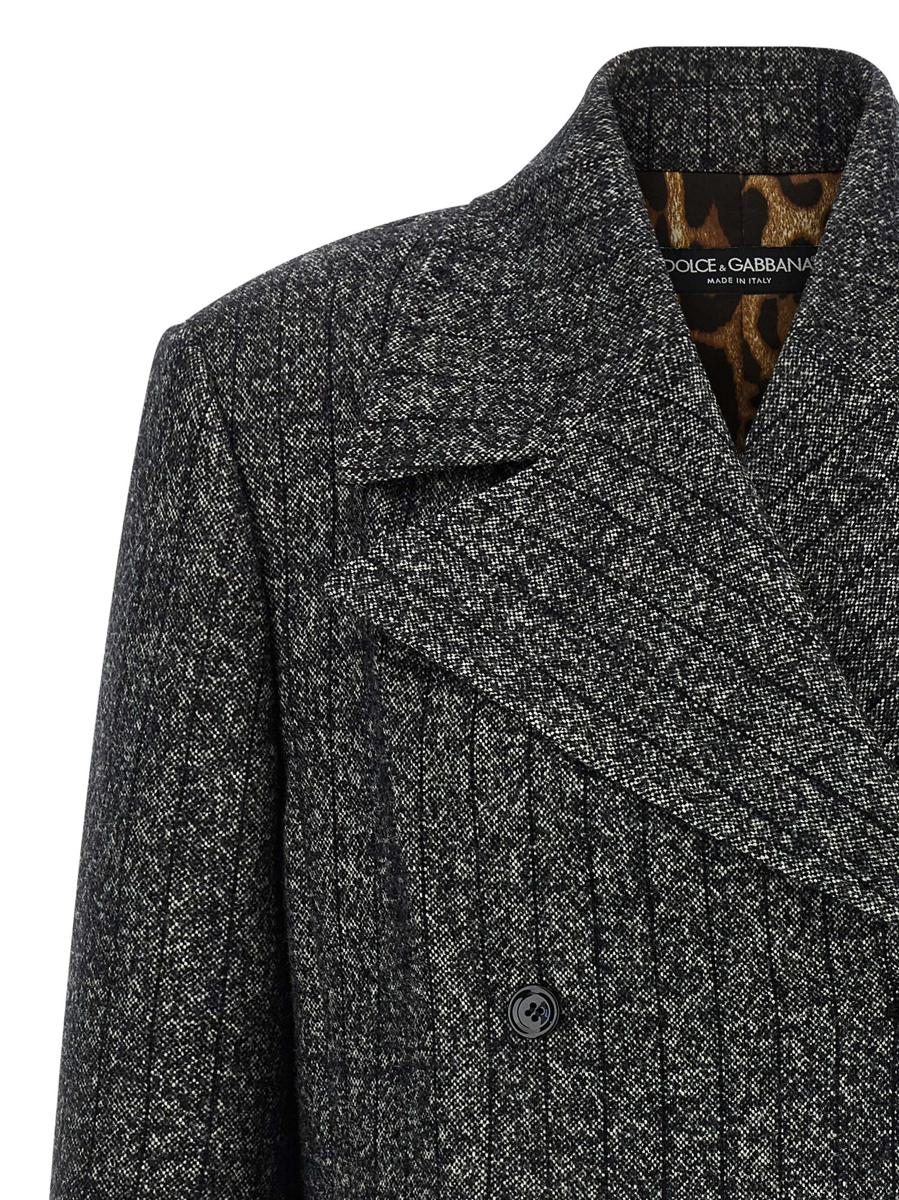 Dolce & Gabbana gestreifter Wollblazer