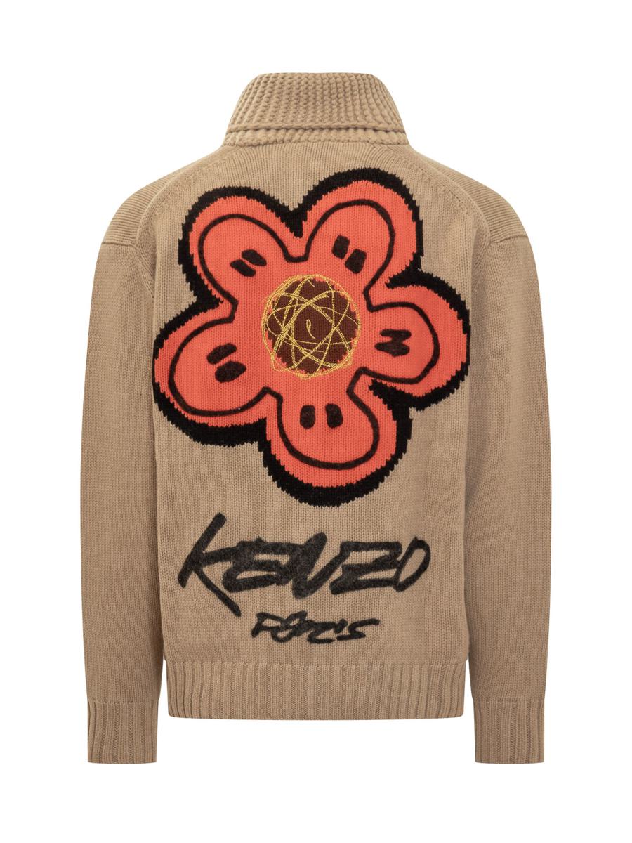 Kenzo Kenzo Herren Strickjacke mit Reißverschluss