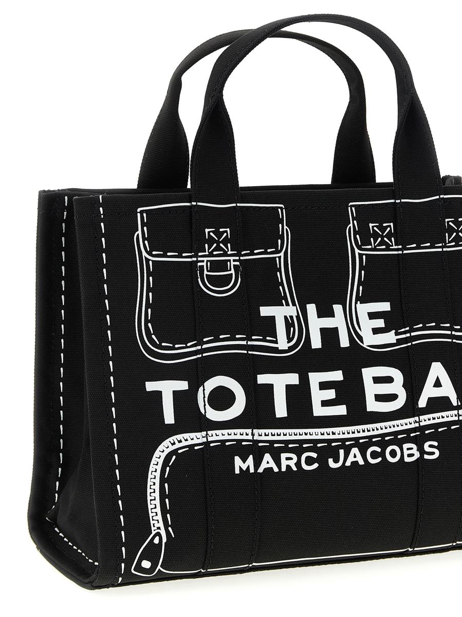 Marc Jacobs 'The Trompel'Oeil Cargo Canvasmedium' Handtasche