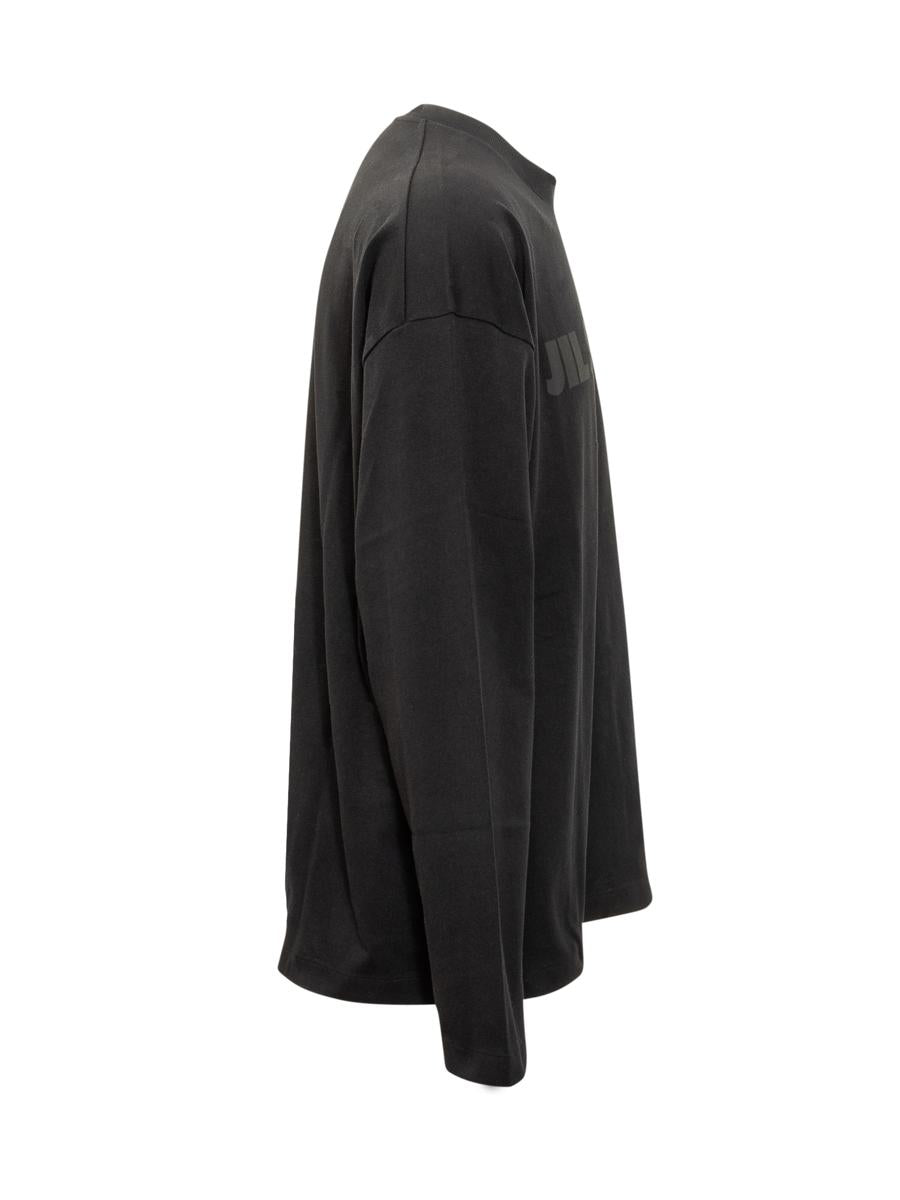 Jil Sander Jil Sander Schwarzes Langarm-T-Shirt