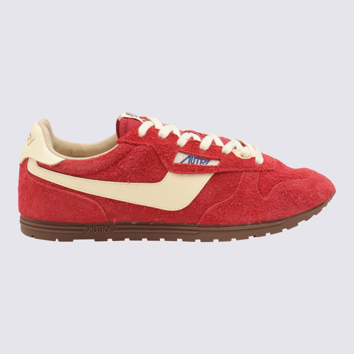 Autry – Rote Windspin-Sneaker