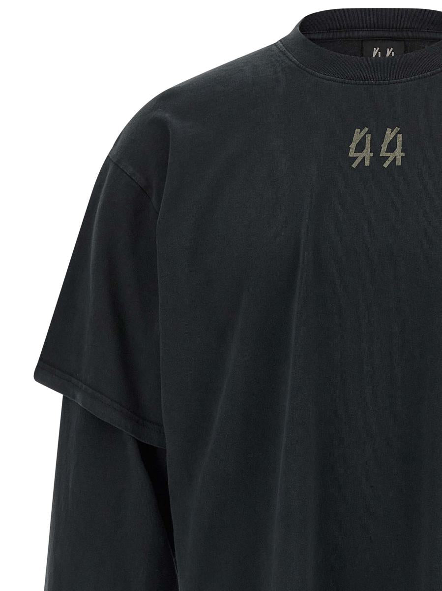 M44 Label Group – T-Shirt mit zwei Ärmeln