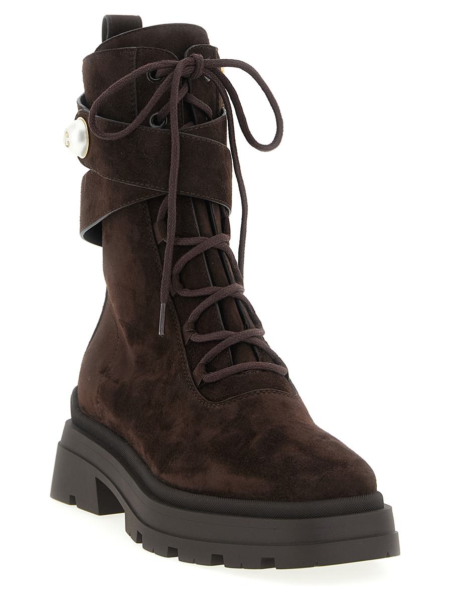Jimmy Choo „Noemi“ Kampfstiefel