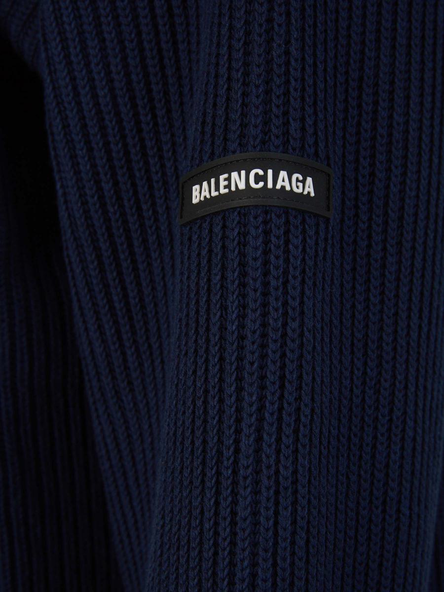 Balenciaga Sweatshirt mit Reißverschluss und Kapuze