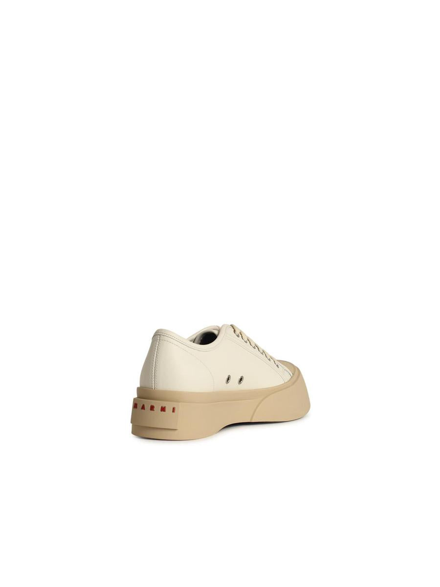 Marni Weiße Ledersneaker