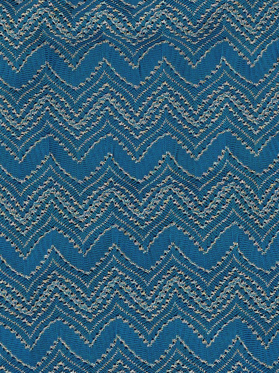 Missoni Zig Zag Lamé Einteiliger Badeanzug