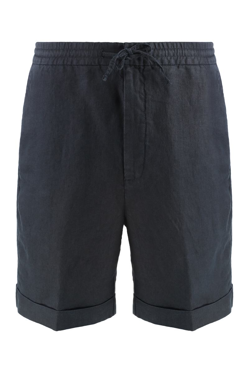 Canali Leinen-Bermuda-Shorts