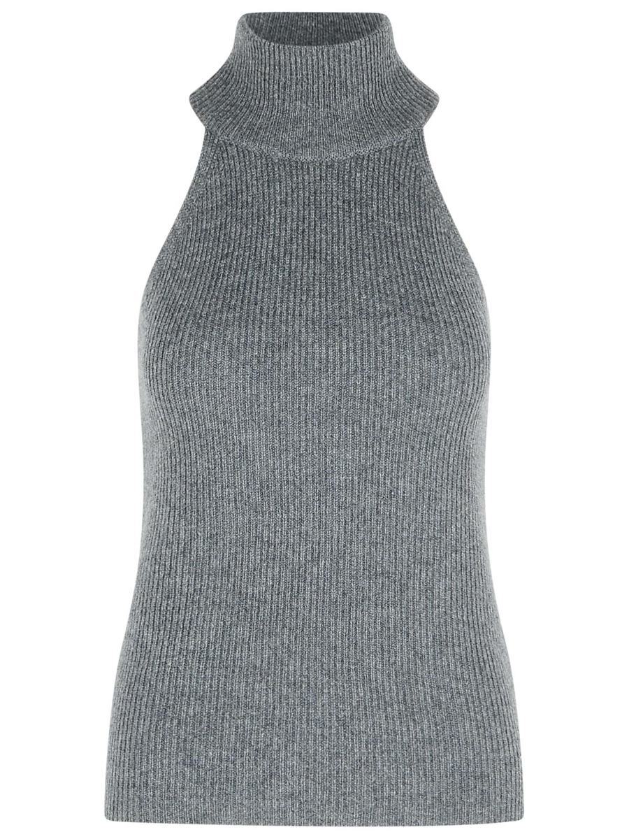 Lisa Yang 'Freya' Graphit-Kaschmir-Top