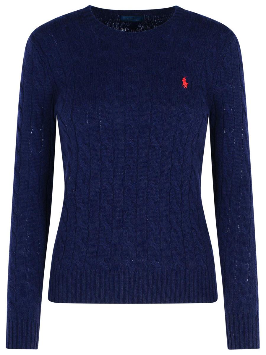 Polo Ralph Lauren – Pullover aus Kaschmirmischung in Marineblau
