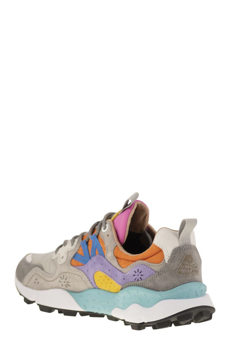 Flower Mountain Yamano 3 - Sneakers aus Wildleder und Funktionsgewebe
