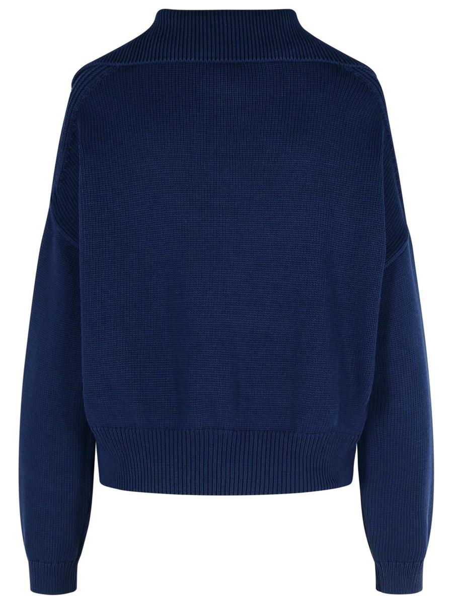 Closed – Marineblauer Pullover aus Bio-Baumwolle