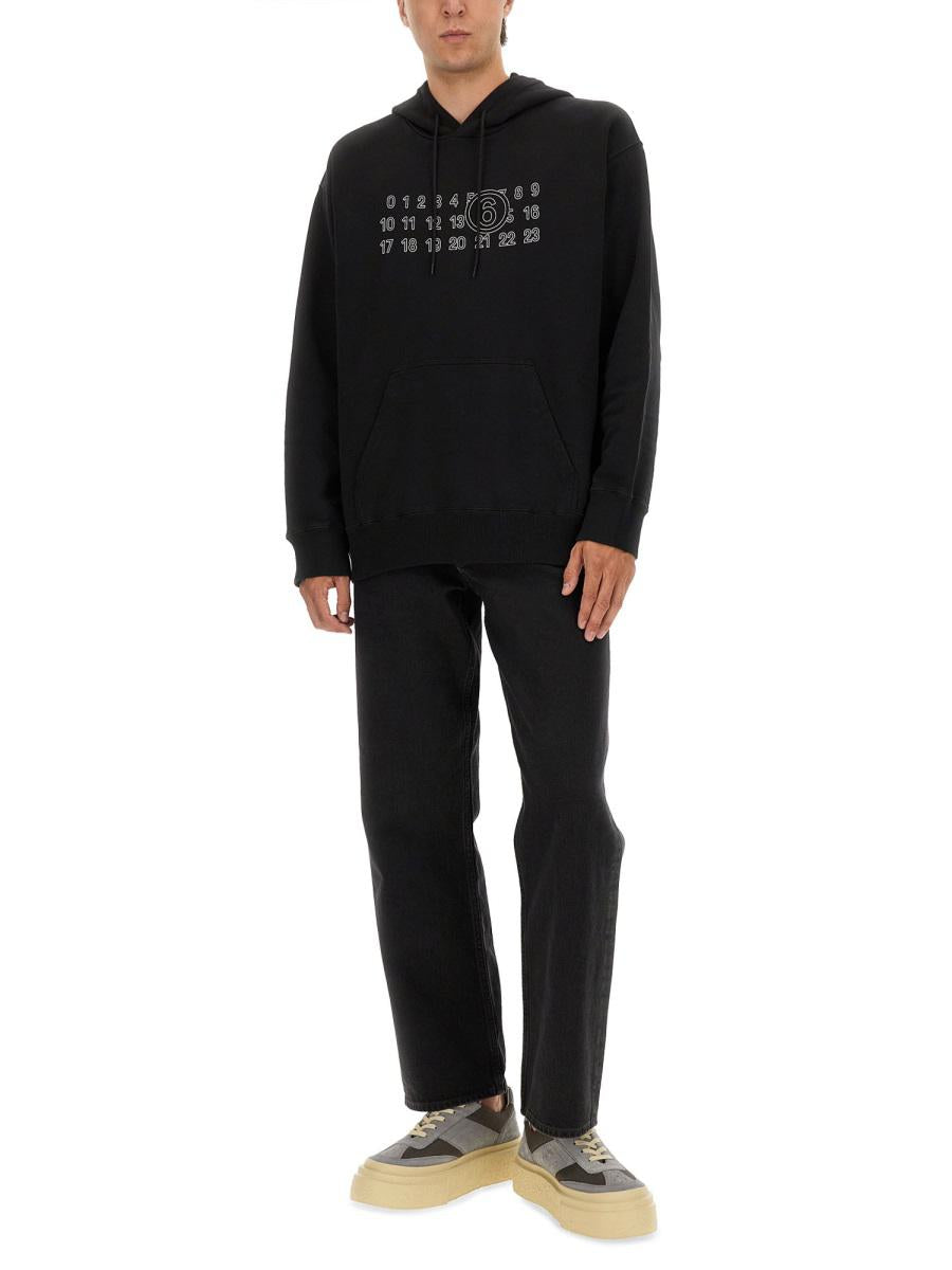 MM6 Maison Margiela – Kapuzenpullover mit Aufdruck