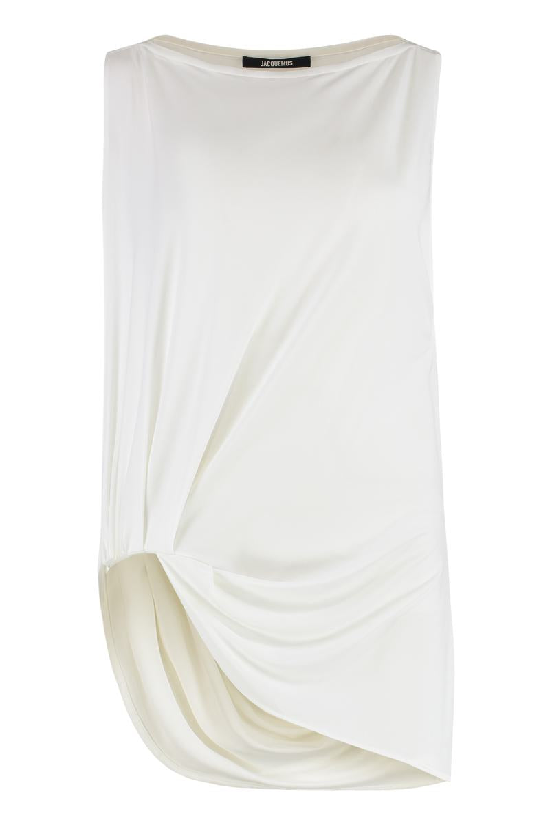 Jacquemus Top mit eckigem Ausschnitt